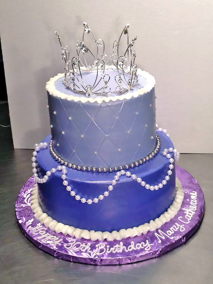 2tier, Birthday, Cake, Girls, Princess