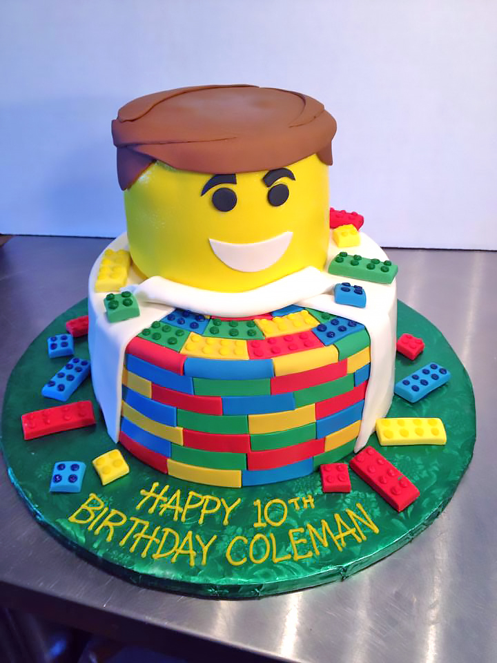 2tier, Boys, Cake, Lego, Birthday