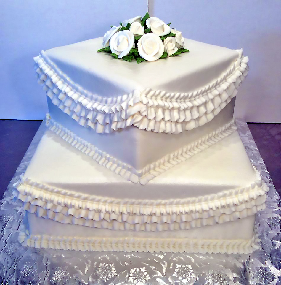 2tier, Cake, Wedding