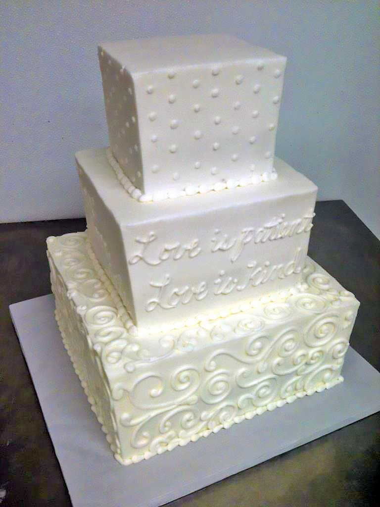 3tier, Cake, Wedding