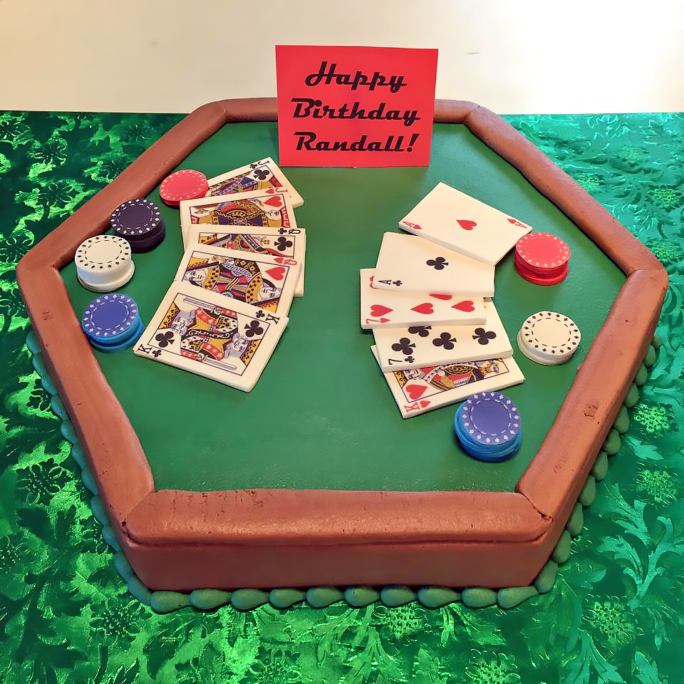 Adult, Birthday, Cake, Cards, Gambling, Poker