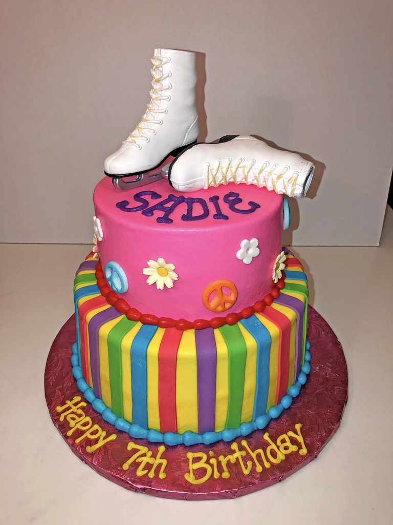 Bake Me a Wish! Happy Birthday Rainbow Cake | 1800Baskets.com